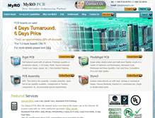 Tablet Screenshot of myropcb.com